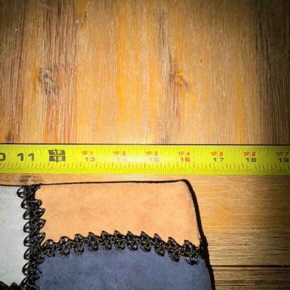 Romeo & Juliet Faux Suede Patchwork Skirt, Size L, Excellent Condition - Picture 3 of 6